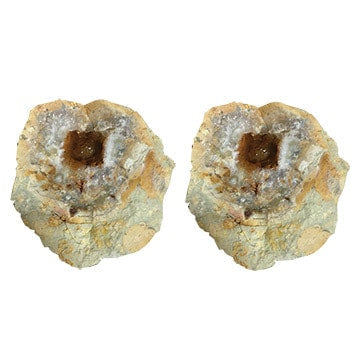 Crystal Canyon Semi Hollow Whole Geodes