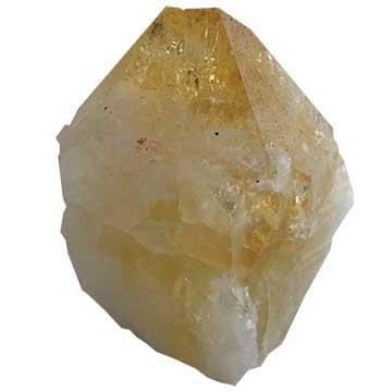 Citrine Points with a Flat Base