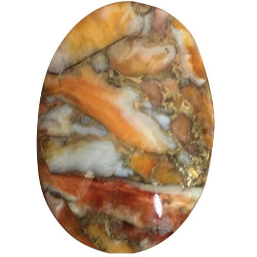 Orange Spiny Oyster Cabochons ORGSPYC