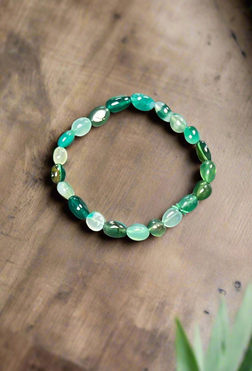 Chrysoprase Nugget Bracelets