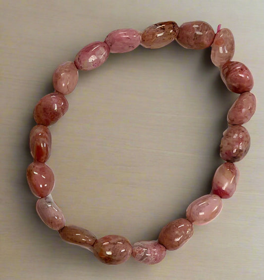 Rhodonite Nugget Bracelets