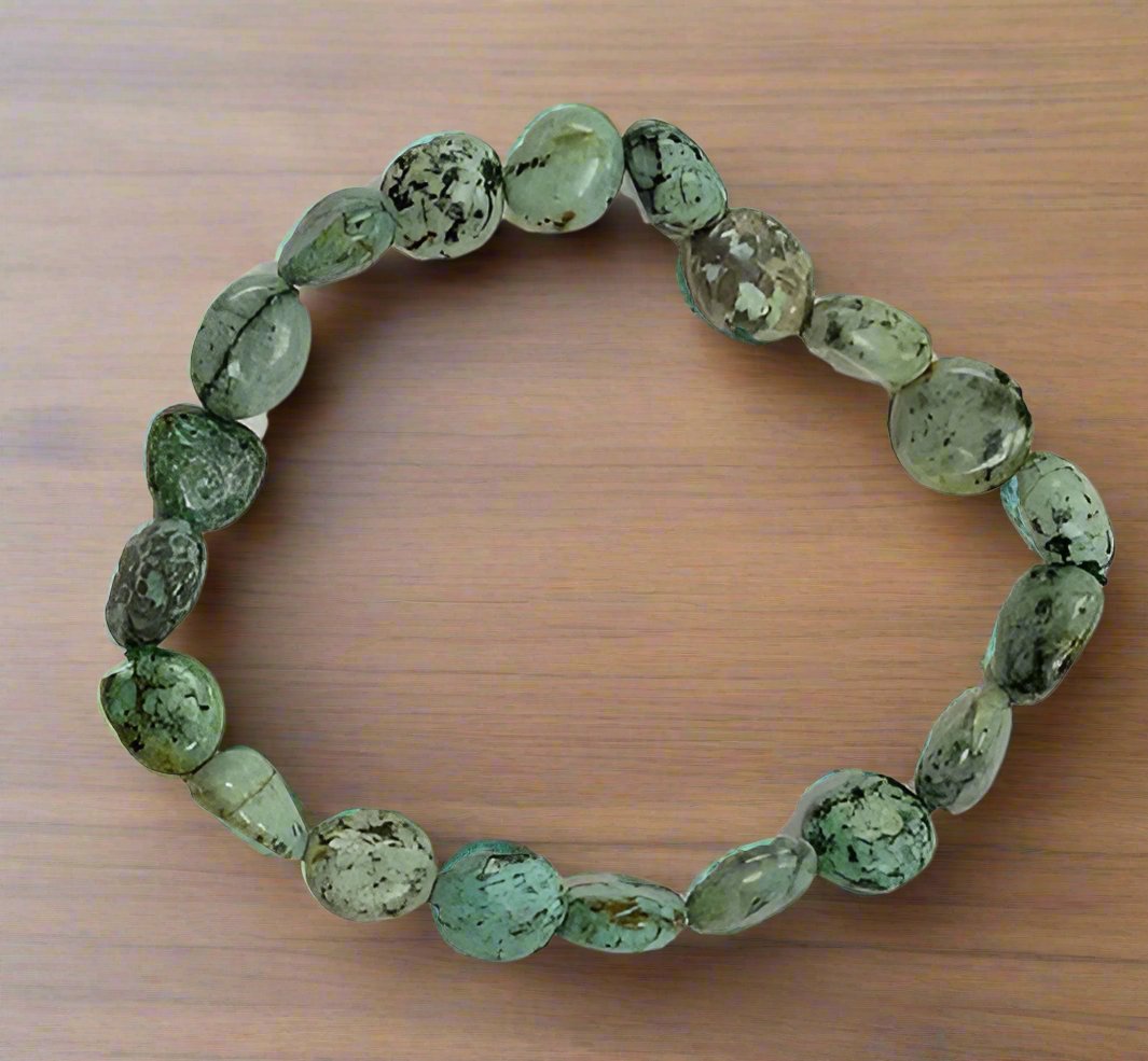 Serpentine Nugget Bracelets