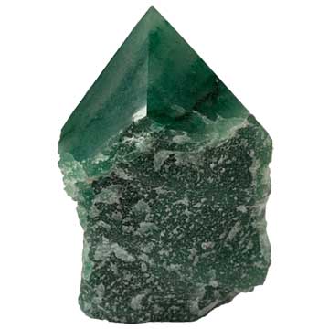 Green Aventurine Polished Points with a Flat Base