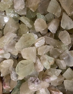 Green Calcite Crystals