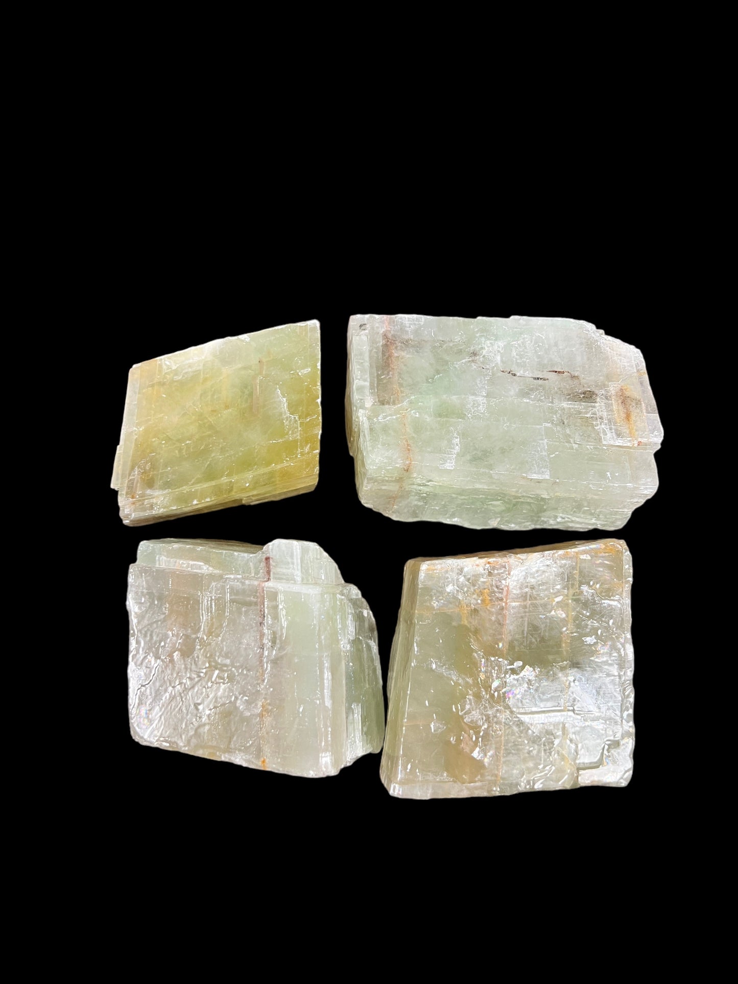 Light Green Calcite Cubic