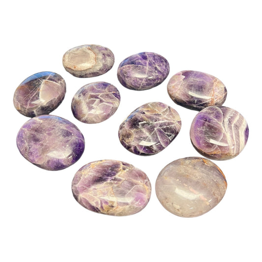 Amethyst Palm Stones