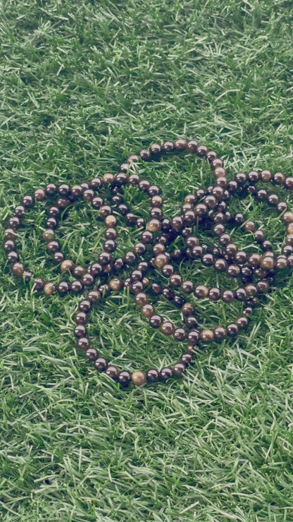 Gold Sheen Obsidian Bracelets Video