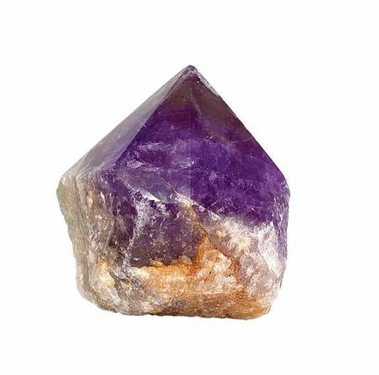 Bolivian Amethyst Polished Points with a Flat Base