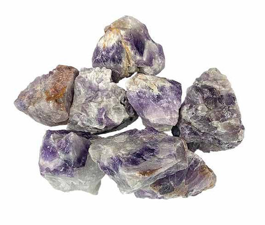 Chevron Amethyst Rough Specimens