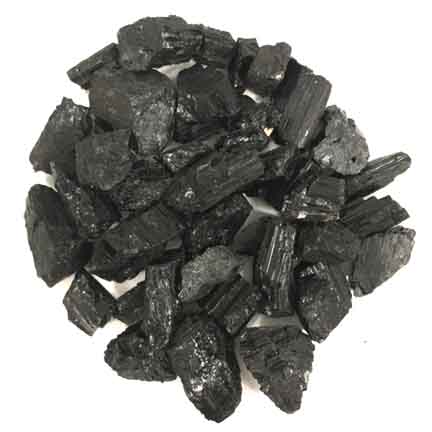 Black Tourmaline Rough Specimens B grade