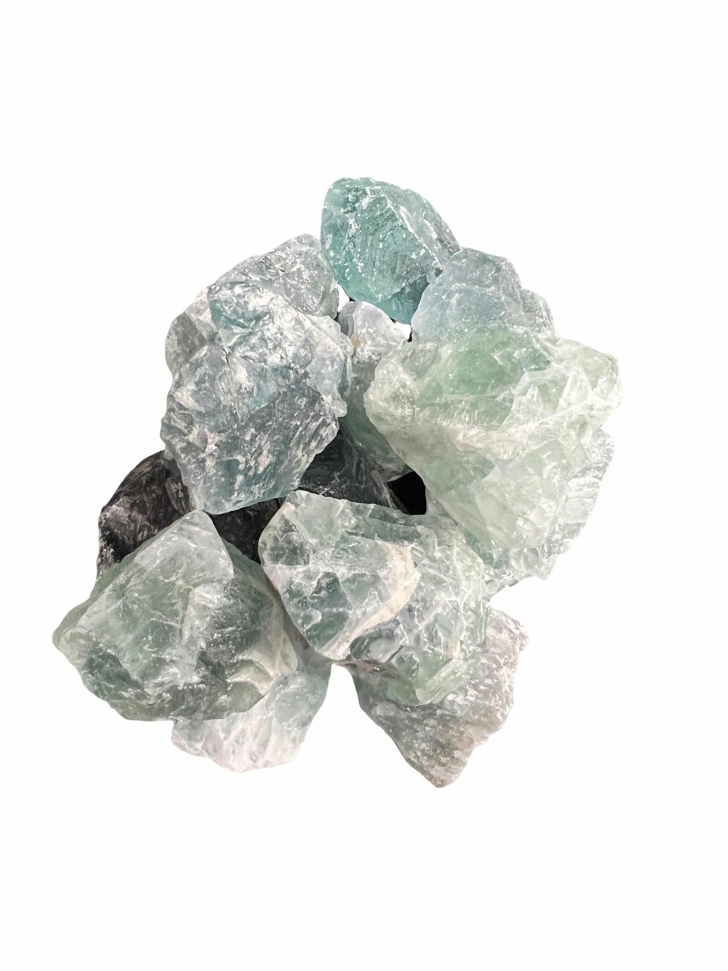 Green Fluorite Rough Specimens