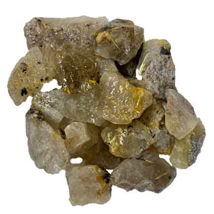 Rutilated Quartz Rough Specimens