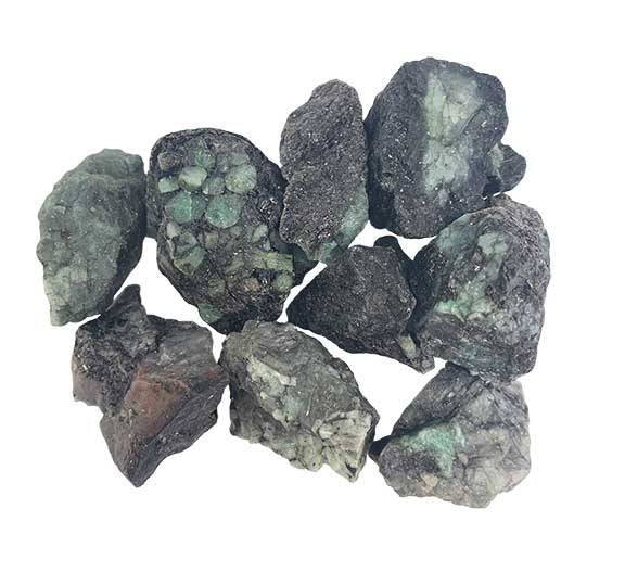 Emerald Rough Specimens