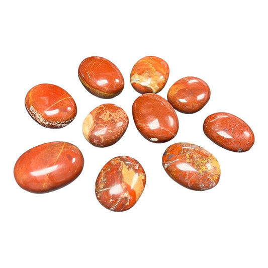 Red Jasper Palm Stones