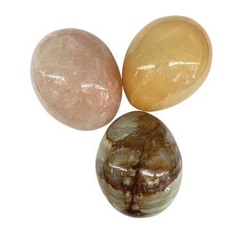 Onyx Polished Eggs Mixed Colors