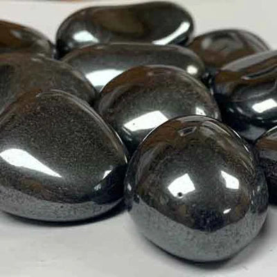 Hematite Tumbled Polished Stones