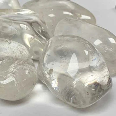 Clear Quartz Tumbled Polished Stones