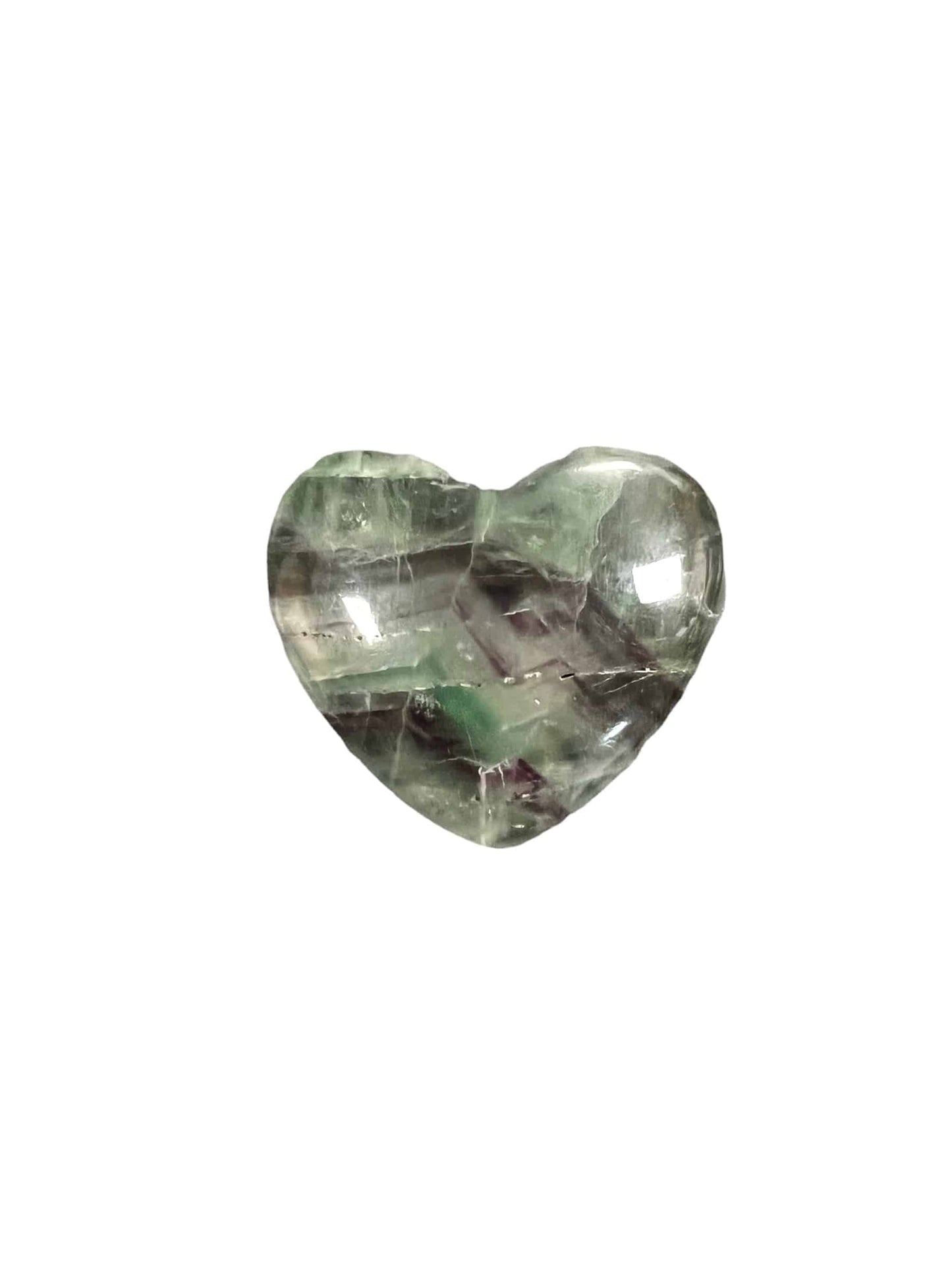 Fluorite Polished Hearts