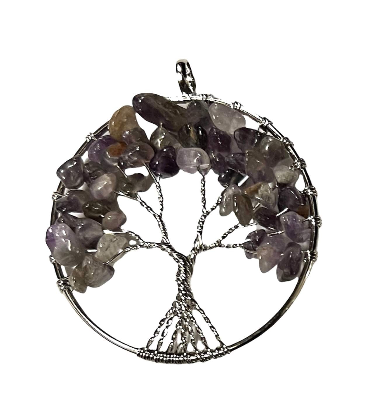 Amethyst Tree of Life Pendant