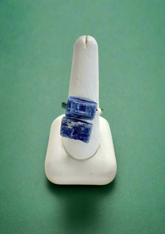 Blue Kyanite Adjustable Ring